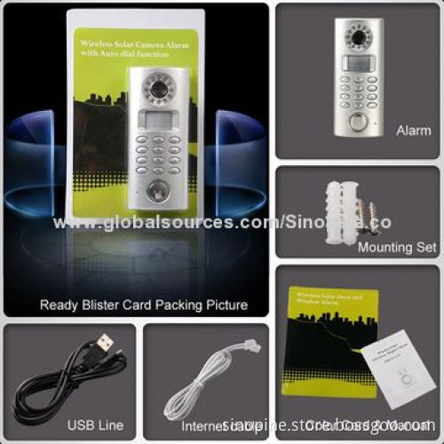 New Arrival Home Intelligent Auto-dialer Alarm with Camera